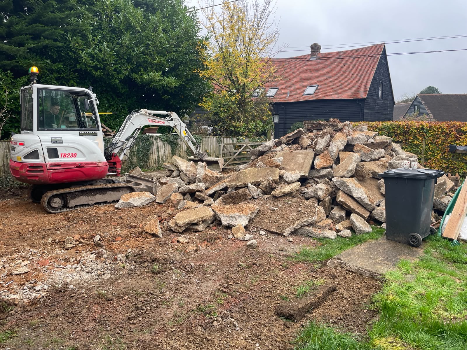 Landscaping and Excavation Work